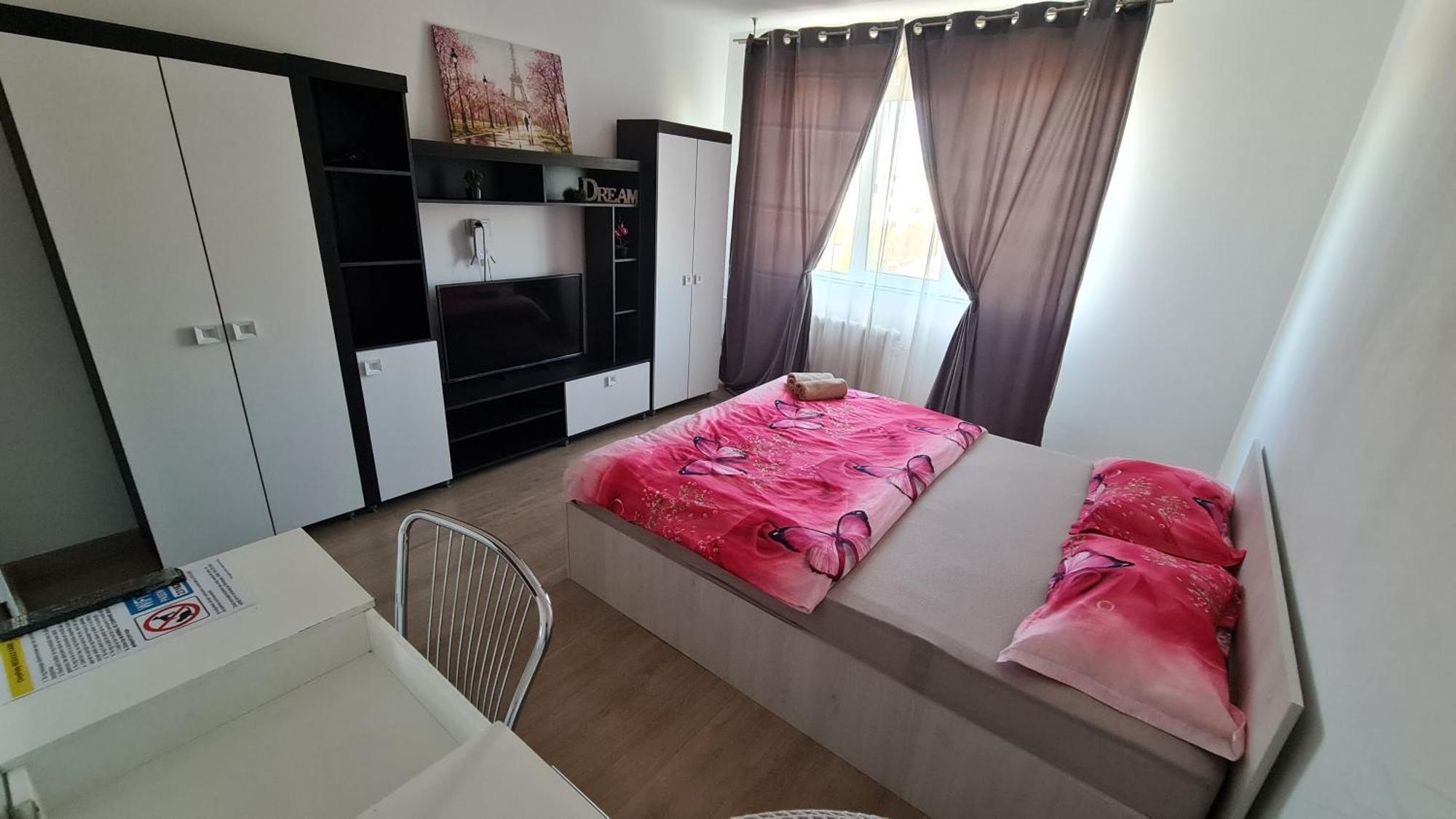 Garsoniera 30Mp Chrysflatty1 - Free Netflix Apartment Arad Ngoại thất bức ảnh